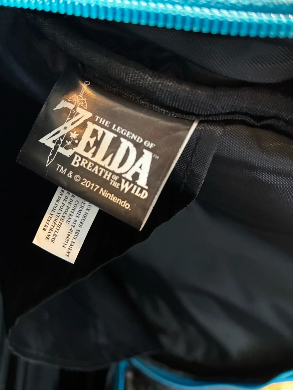 Zelda Breath of the Wild Traveler’s Shield Backpack ThinkGeek Bioworld NWOT